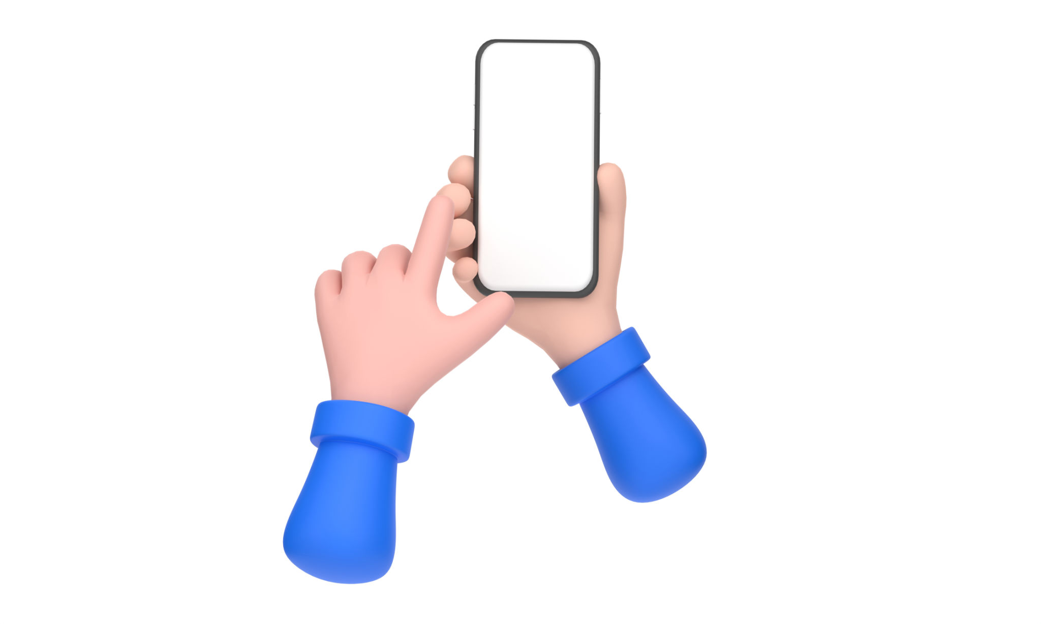Hand holding smartphone representing social commerce shopping